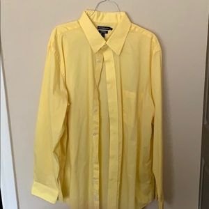 Croft & Barrow yellow long sleeve dress shirt